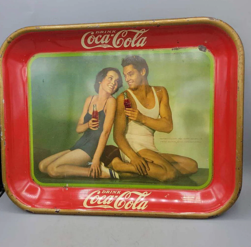 A Refreshing Piece of Advertising History: Coca-Cola Tray (1934)