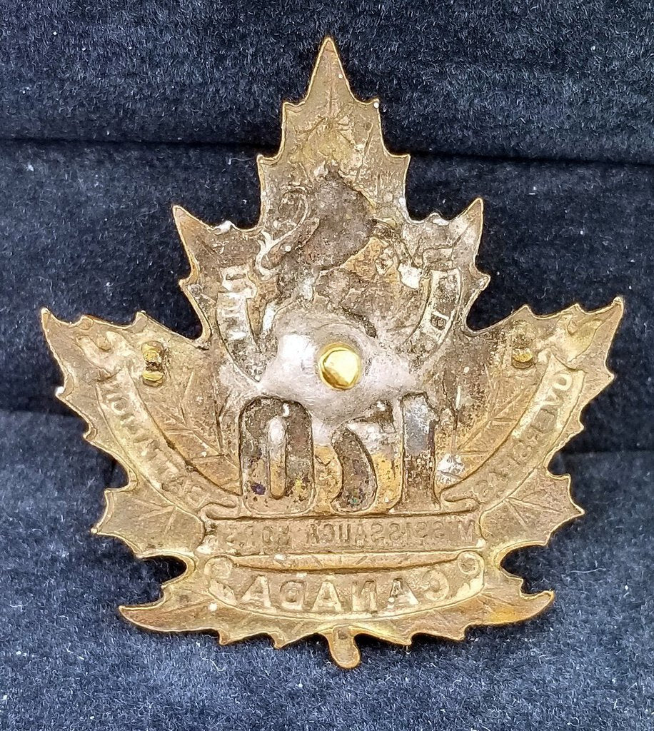 WW1 Canadian Military Cap Badge 170th (JL) war memorabilia
