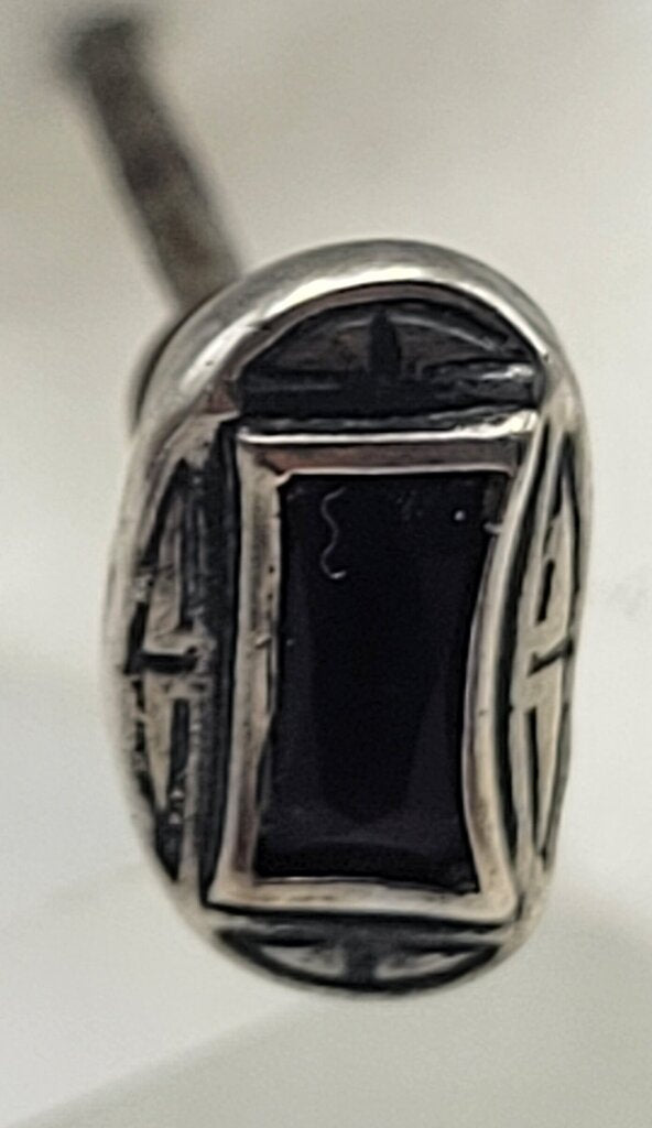 Antique Sterling Hat pin (TRE)