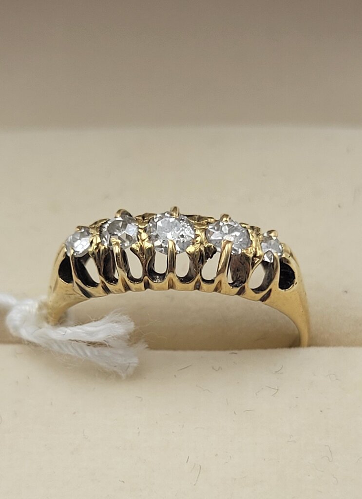 Antique 18k Diamond Ring - #10590 (VT)