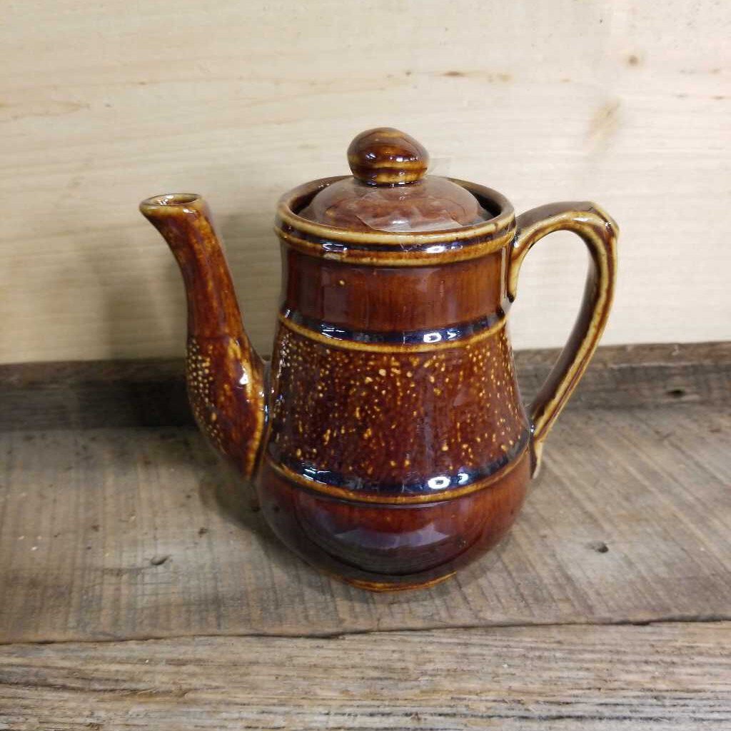 Antique Bennington Type Teapot (JH49)