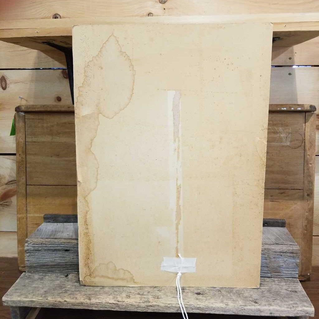 WW2 Era Cardboard Poster (M2) (837) war memorabilia