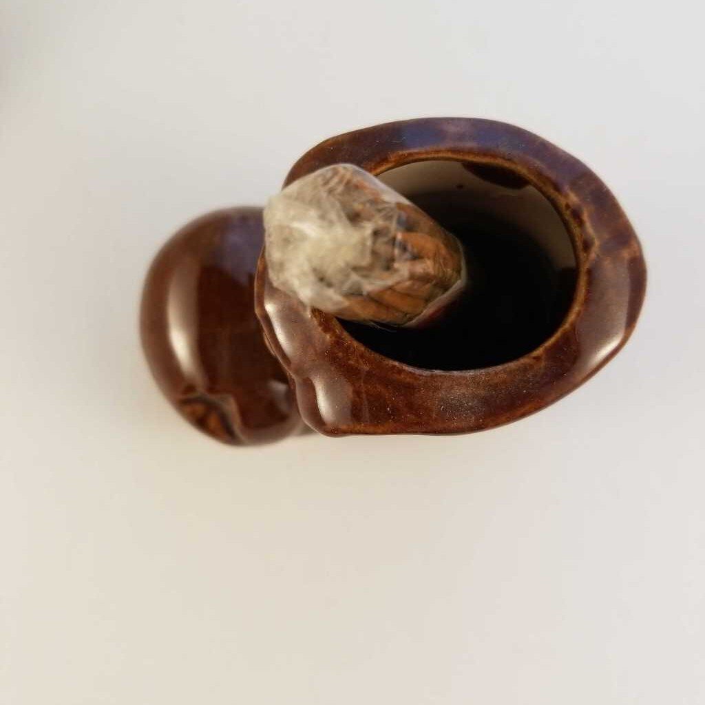 Brown Boot Tooth pick holder (JAS)