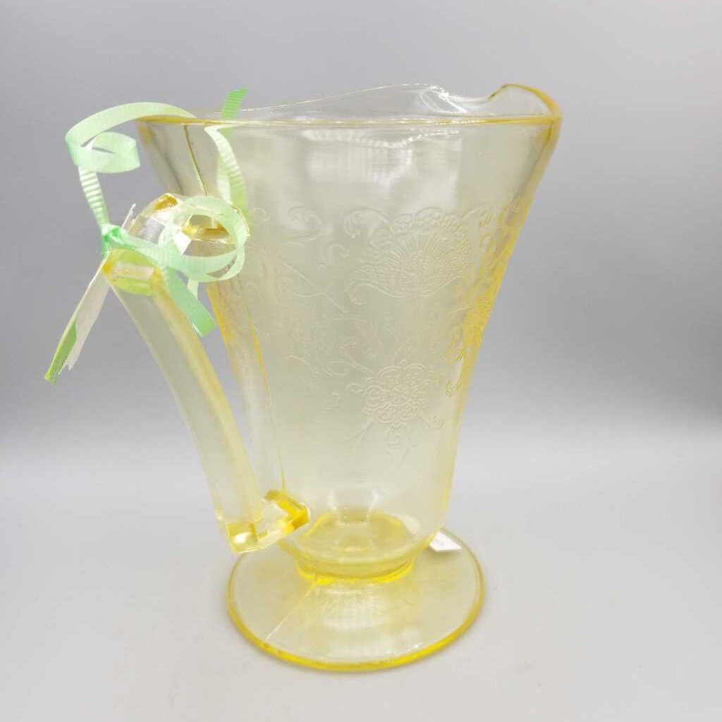 Depression Glass Pitcher (TRE)