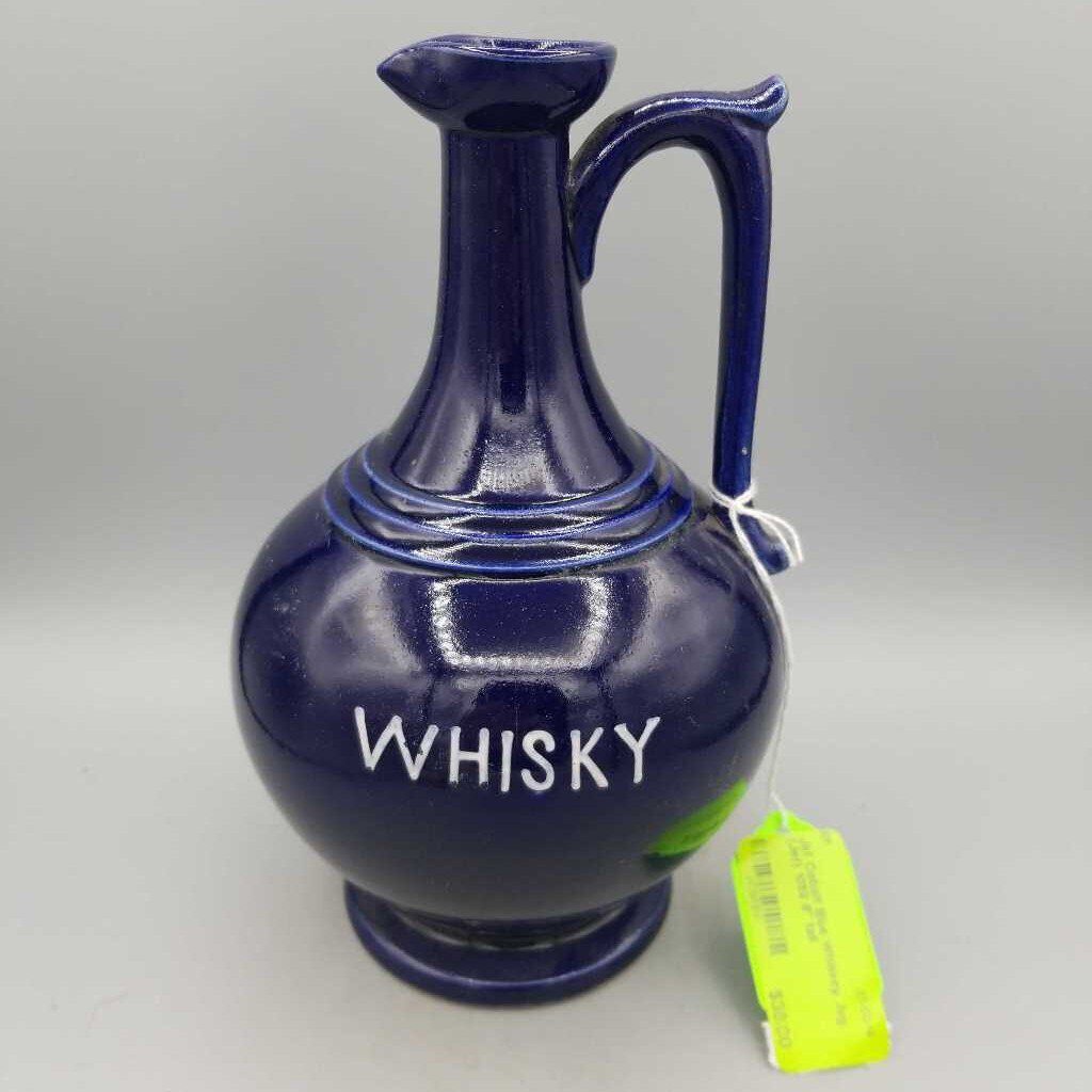 Cobalt Blue Whiskey Jug (Jef) 1052