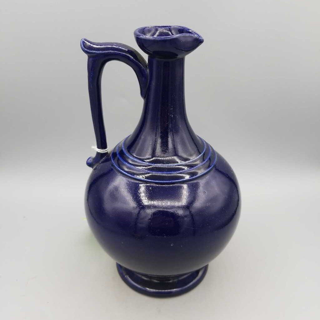 Cobalt Blue Whiskey Jug (Jef) 1052