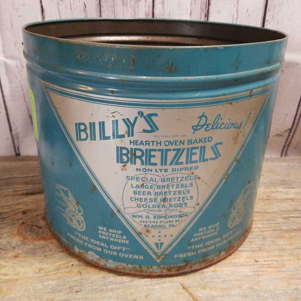 Billy's Bretzels Tin (JAS)