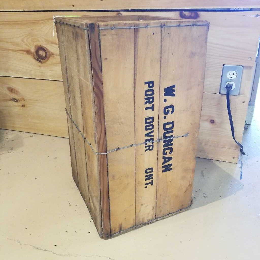 Duncan Port Dover Crate (JAS) Duncan Port Dover Crate (JAS)