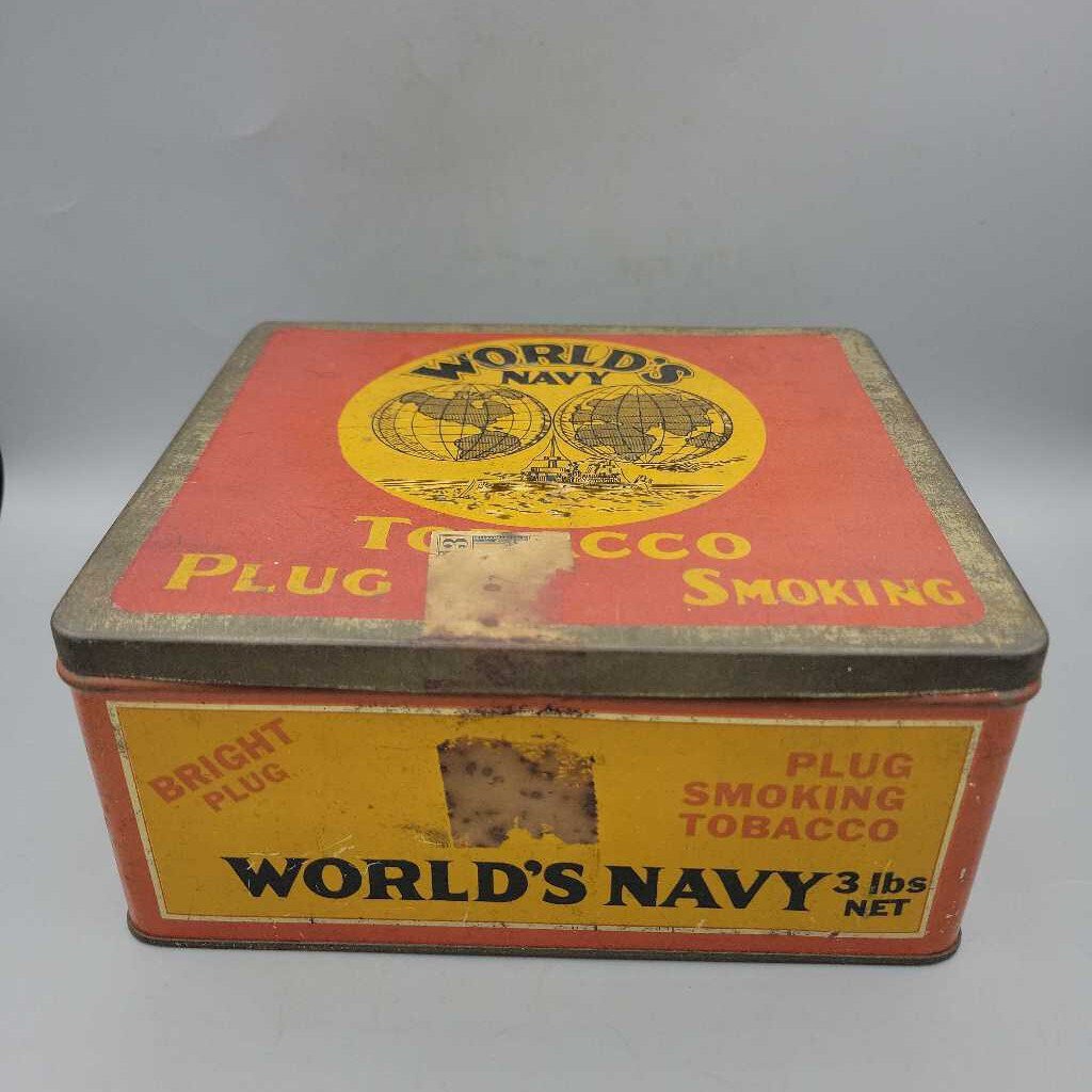 World's Navy Tobacco Tin (Jef)