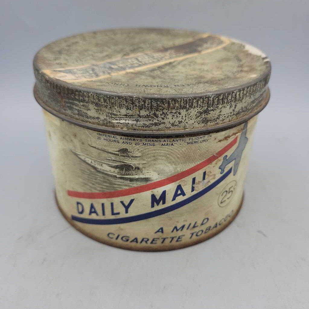 mail cigarettes Daily Filter Cigarette Pack Empty (Jef) Daily Mail Tobacco Tin (Jef)