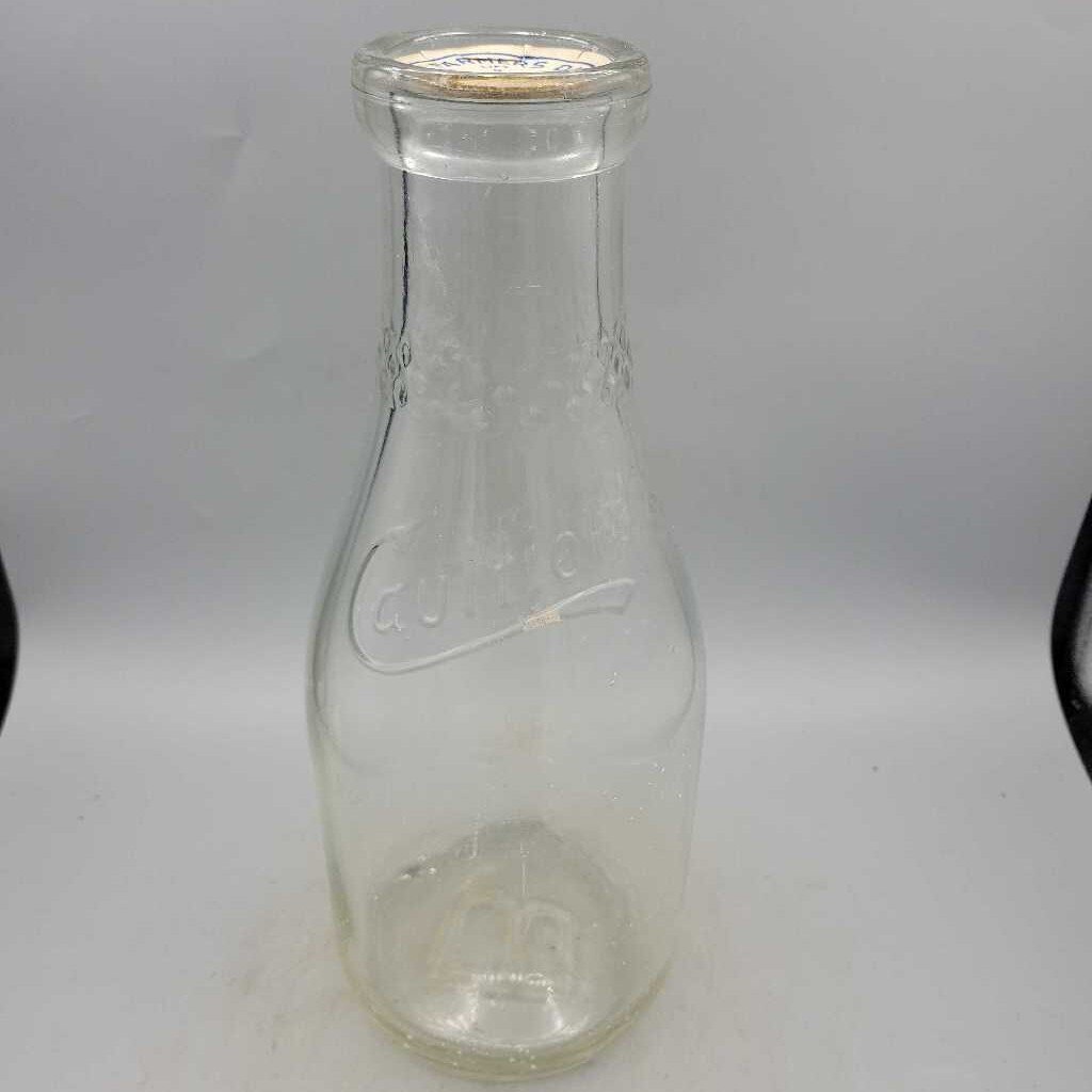Caulfield's Milk Bottle Quart Toronto 1900 - 1945 (JAS)