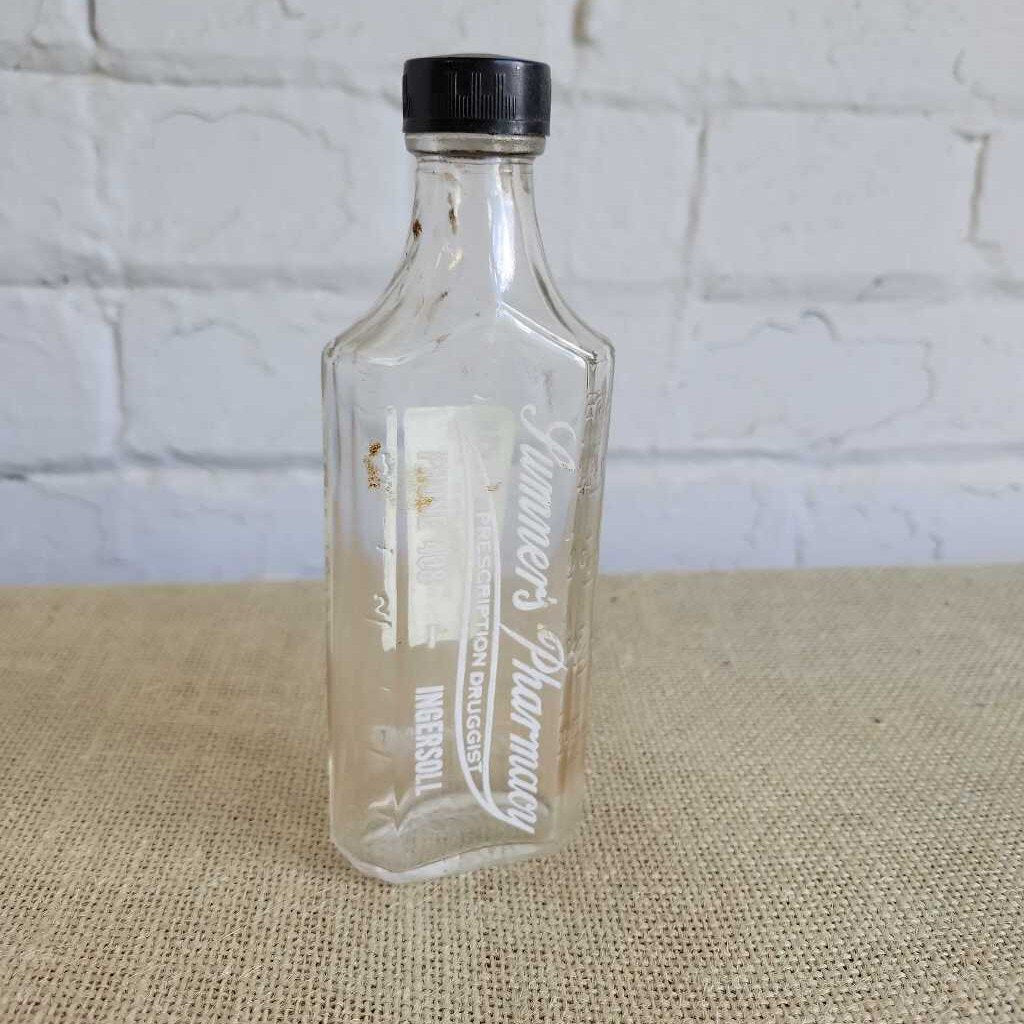 Summer's Pharmacy Ingersoll Medicine bottle (DR)