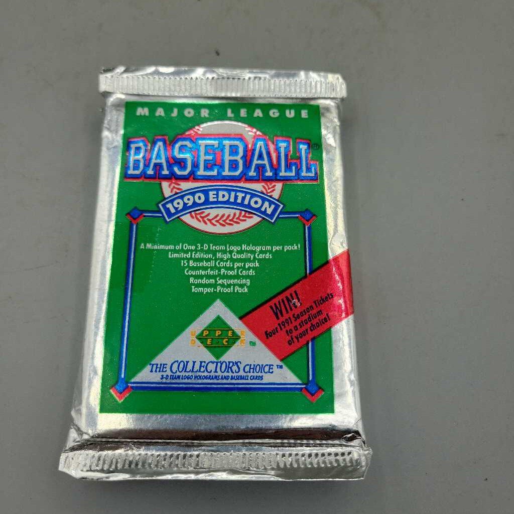 1990 Upper Deck Baseball 2 Pack Deal (JAS)