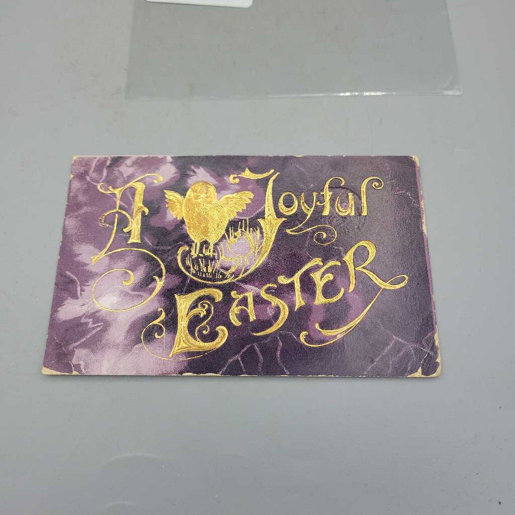 Antique Postcard easter (JAS)
