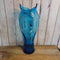Owl Vase-Art Glass