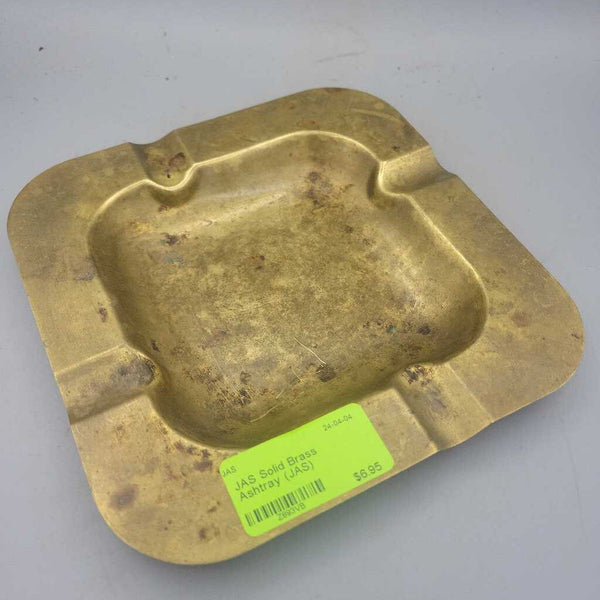 Solid Brass Ashtray (JAS)