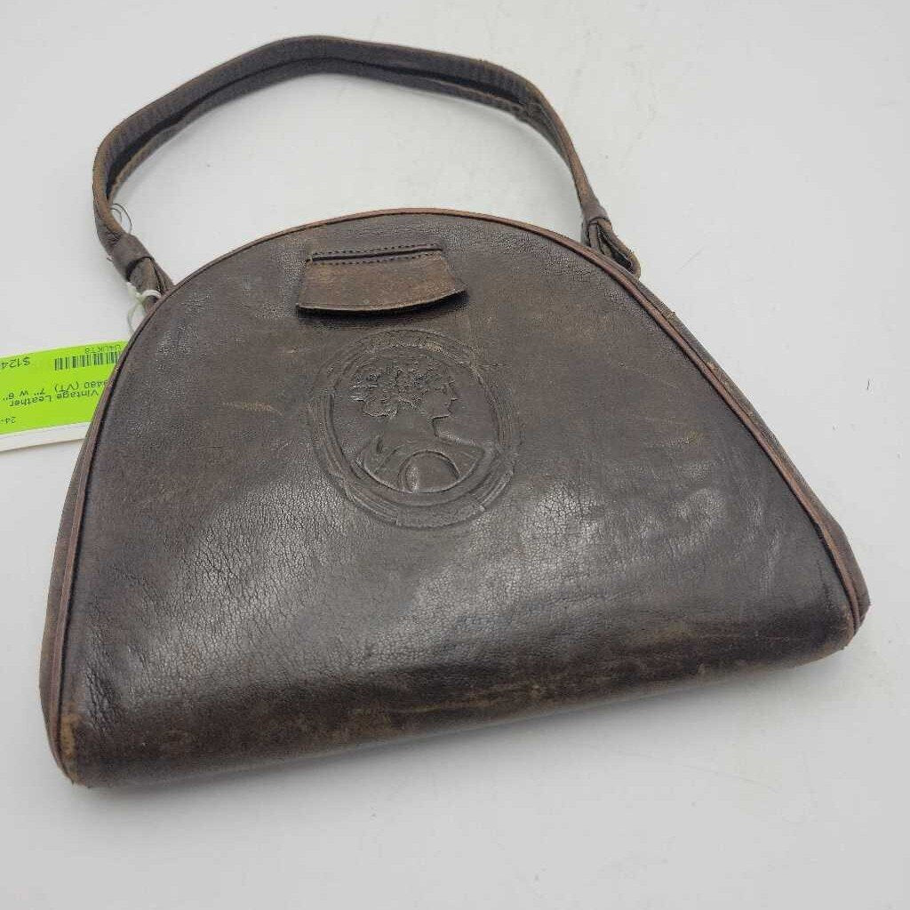 Early Vintage Leather Purse #9460 (VT)