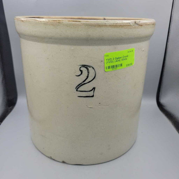 2 Gallon Crock (YVO) (404)