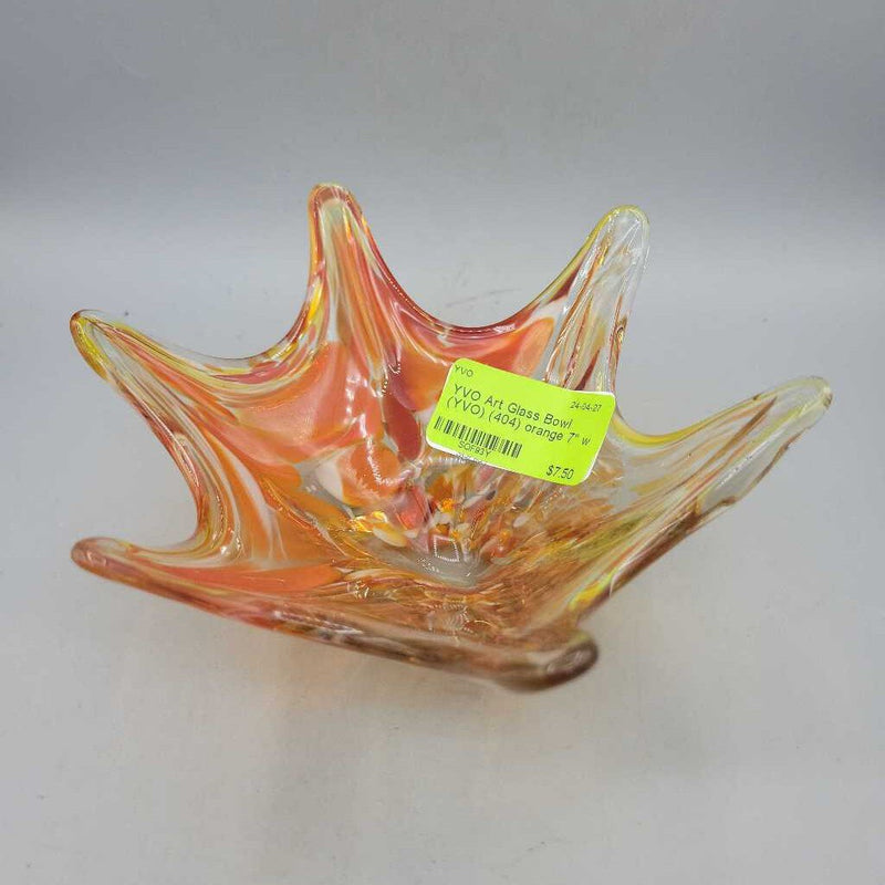 Art Glass Bowl (YVO) (404)