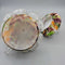 Antique End of Day Art glass covered bowl (JH49)