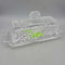 2Pc. Crystal Butter Dish (SS) 297