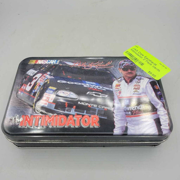 Dale Earnhardt Intimidator 2 Pack cards and tin (JAS)
