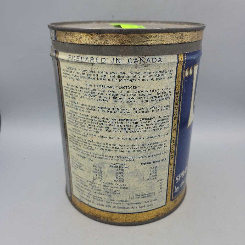 Lactogen Nestle Milk Toronto Tin (JAS)