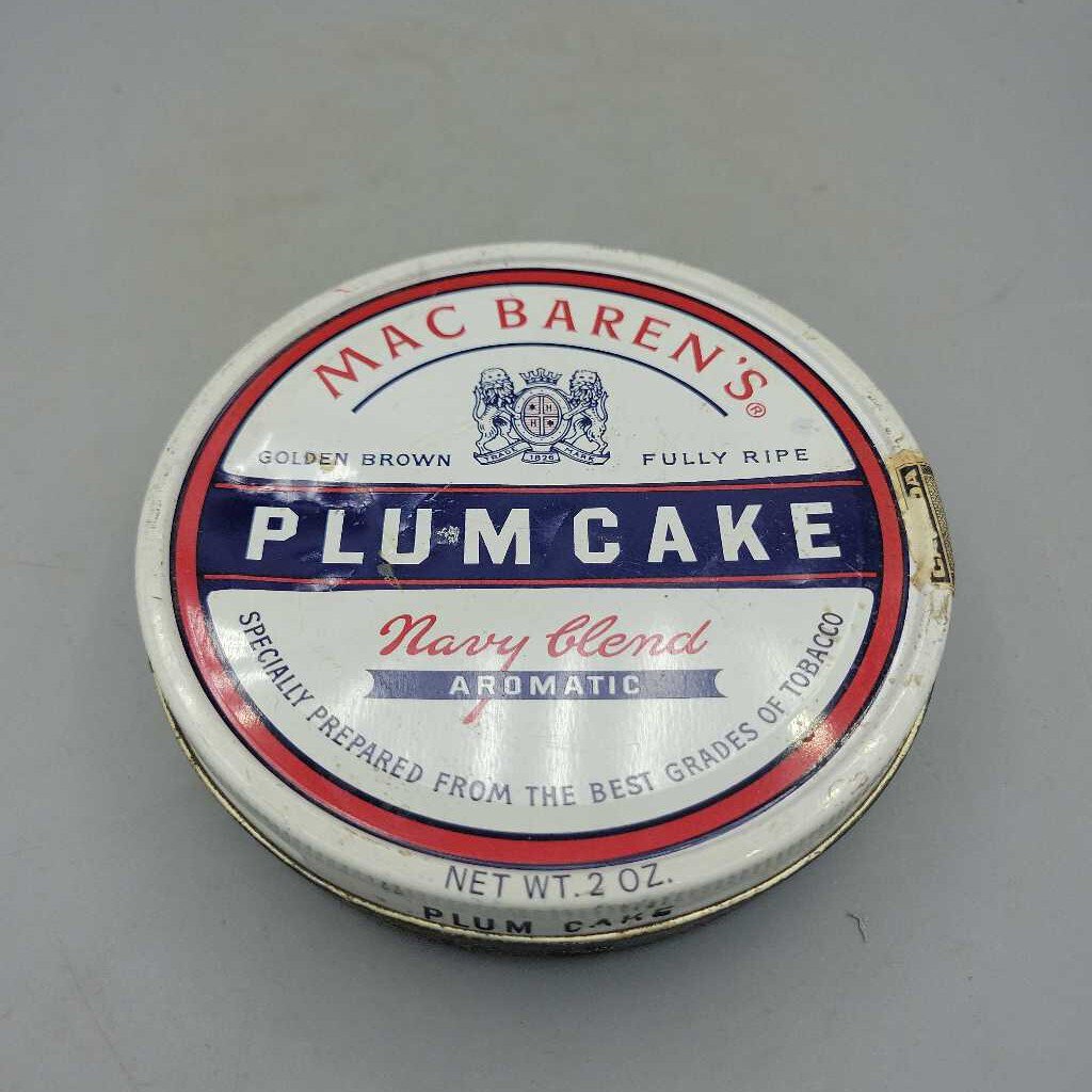 Mac Baren's Plum Cake Tin (JAS)