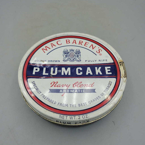 Mac Baren's Plum Cake Tin (JAS)