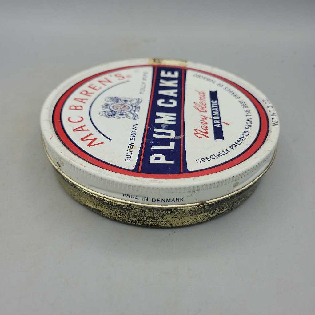 Mac Baren's Plum Cake Tin (JAS)