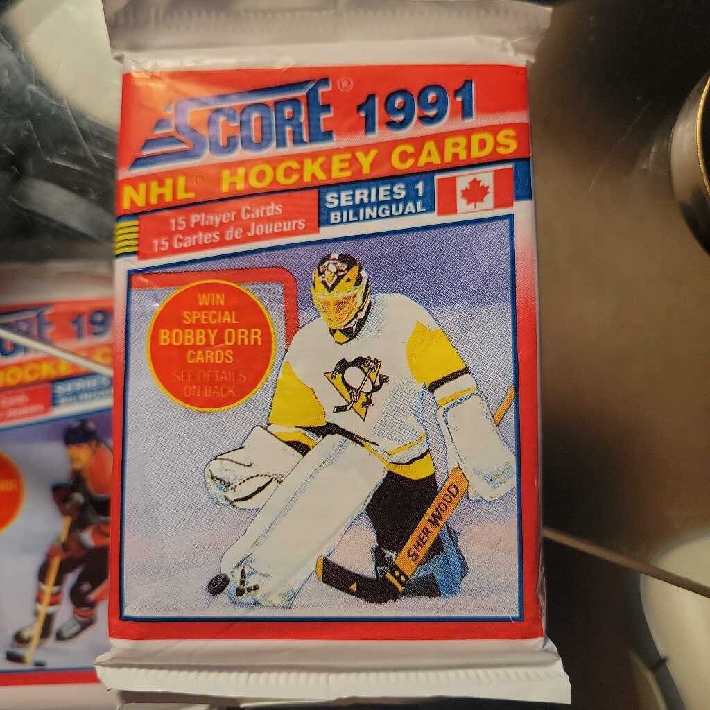 1991 Score series 1 Hockey Card 2 Pk Deal (JAS)