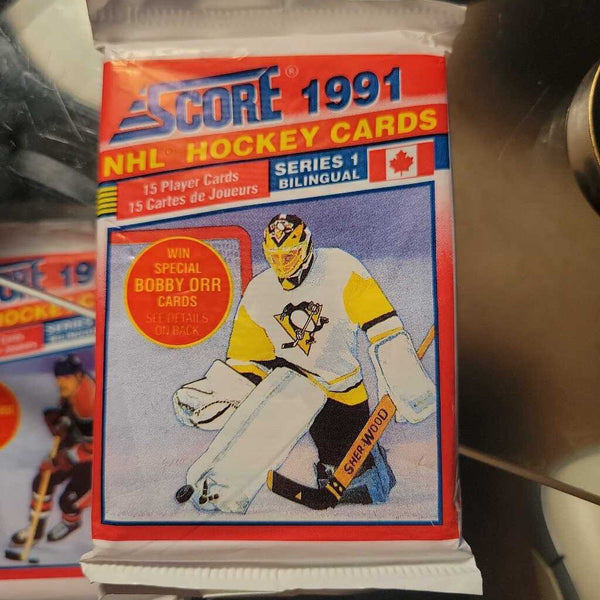 1991 Score Hockey Card 2 Pk Deal (JAS)