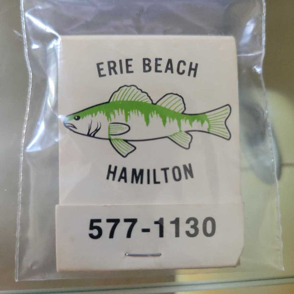 Erie Beach Hamilton Match book (JAS)