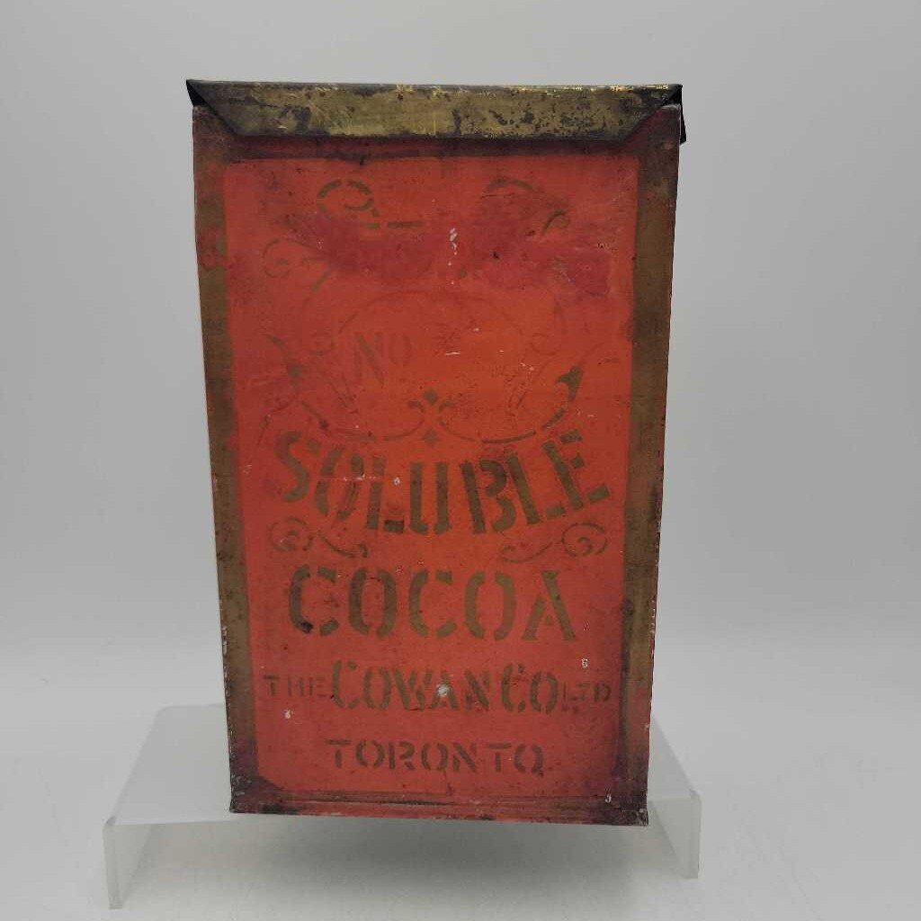 Antique Toronto Cowan Cocoa Tin (DR)