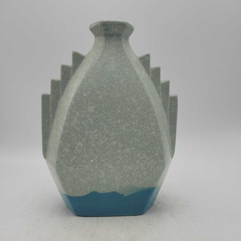 Hand Painted Schooner Scene Art Deco (SBG)