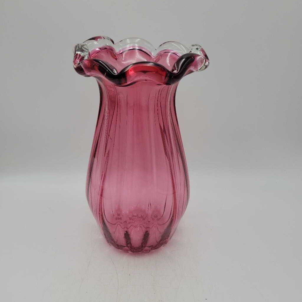 Cranberry Vase (NS) #4150