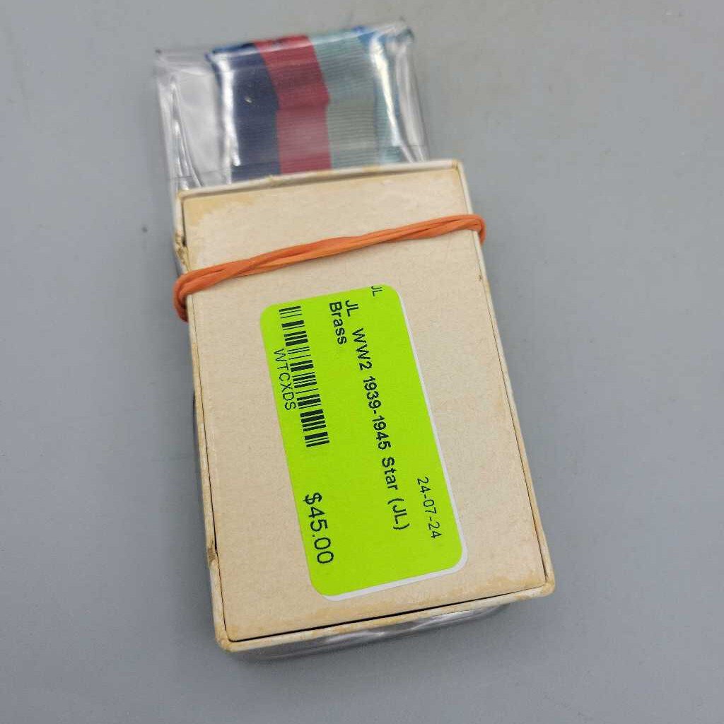 WW2 1939-1945 Star (JL) war memorabilia