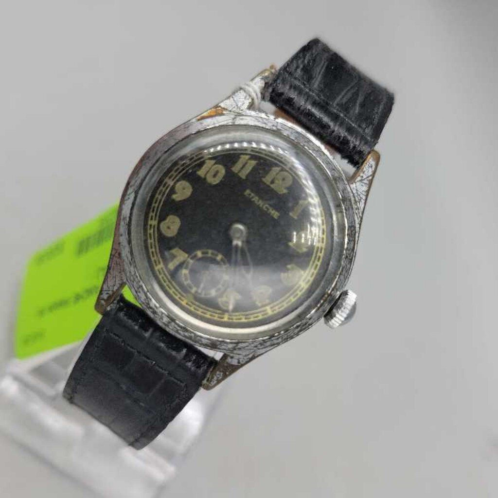 WW11 ETANCHE Watch 15 jewel (JL) war memorabilia