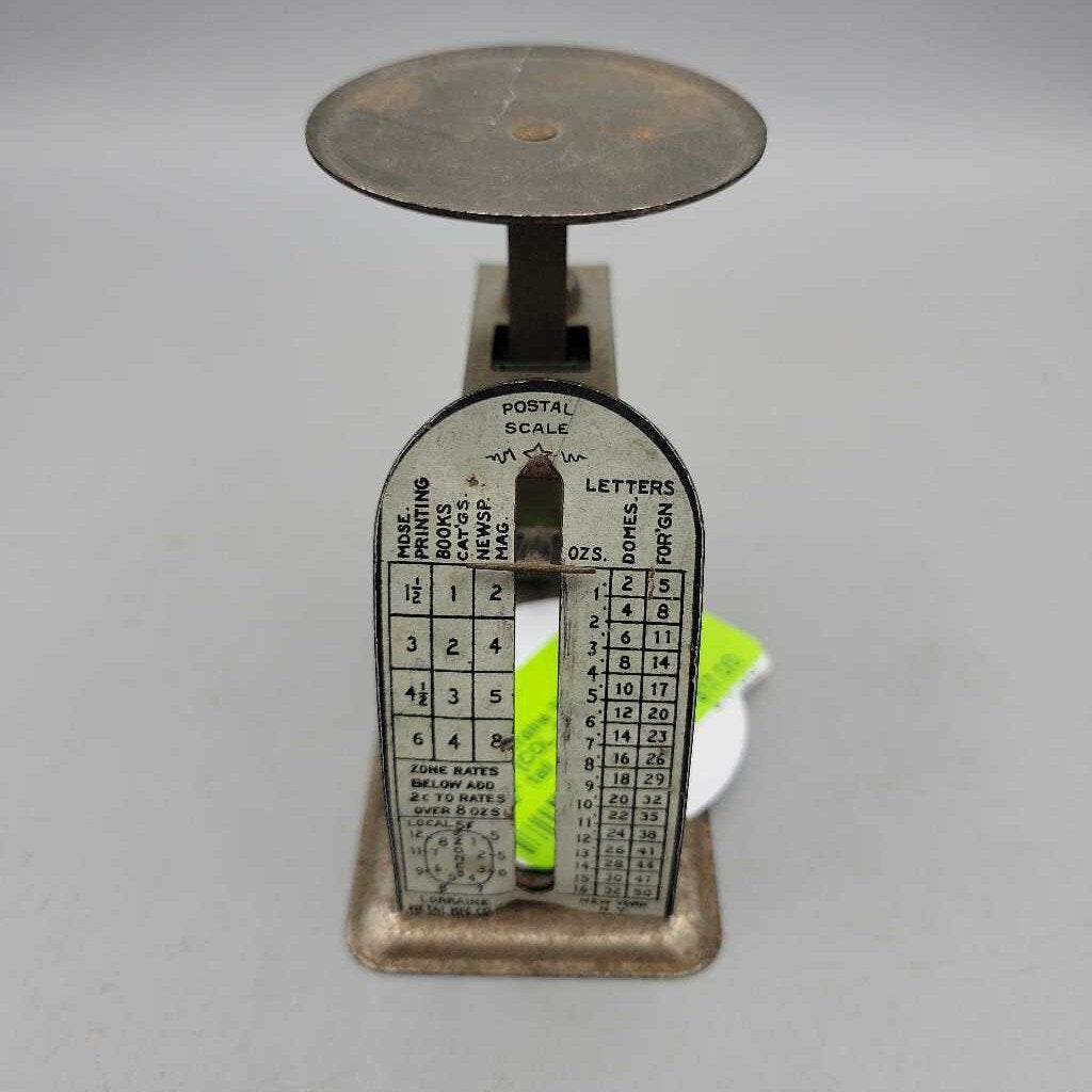 Lorraine Metal Postal Scale (COL #1502)