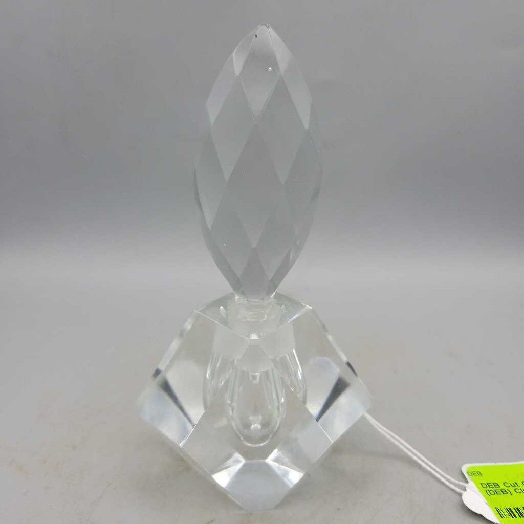 Cut Glass Perfume bottle (DEB)