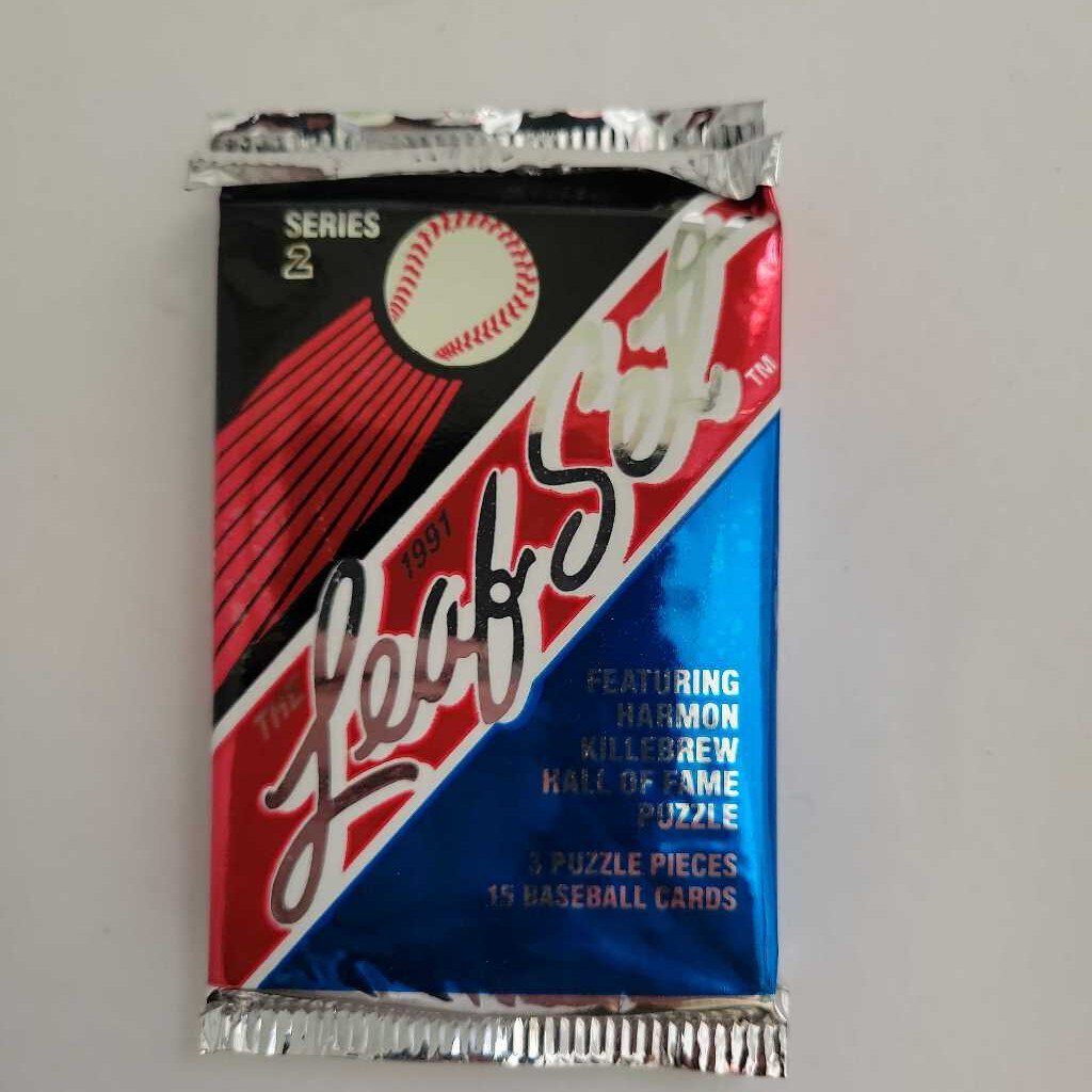 1991 Leaf Baseball Cards 2 Packs series 2 (JAS)