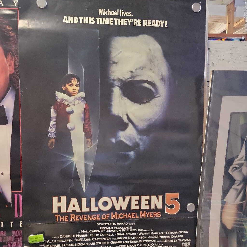 Halloween 5 Movie Poster original (BS)
