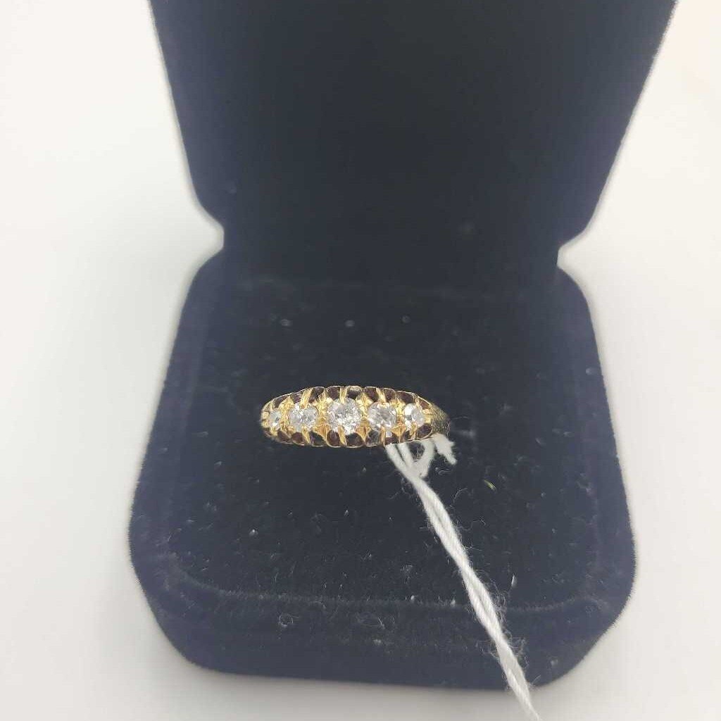 Antique 18k Diamond Ring - #10590 (VT)