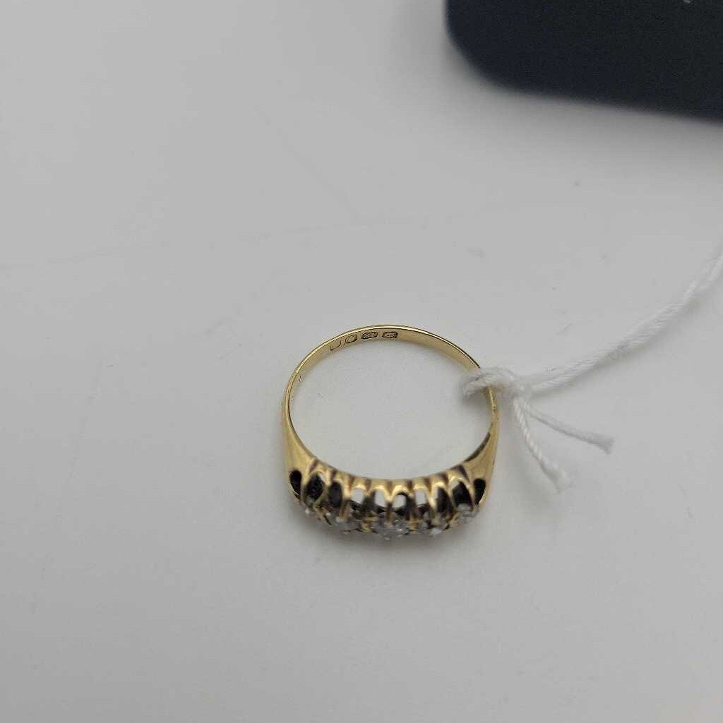 Antique 18k Diamond Ring - #10590 (VT)