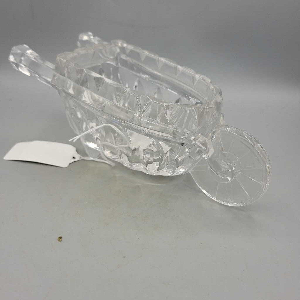 Cut Glass Wheelbarrow (DEB)