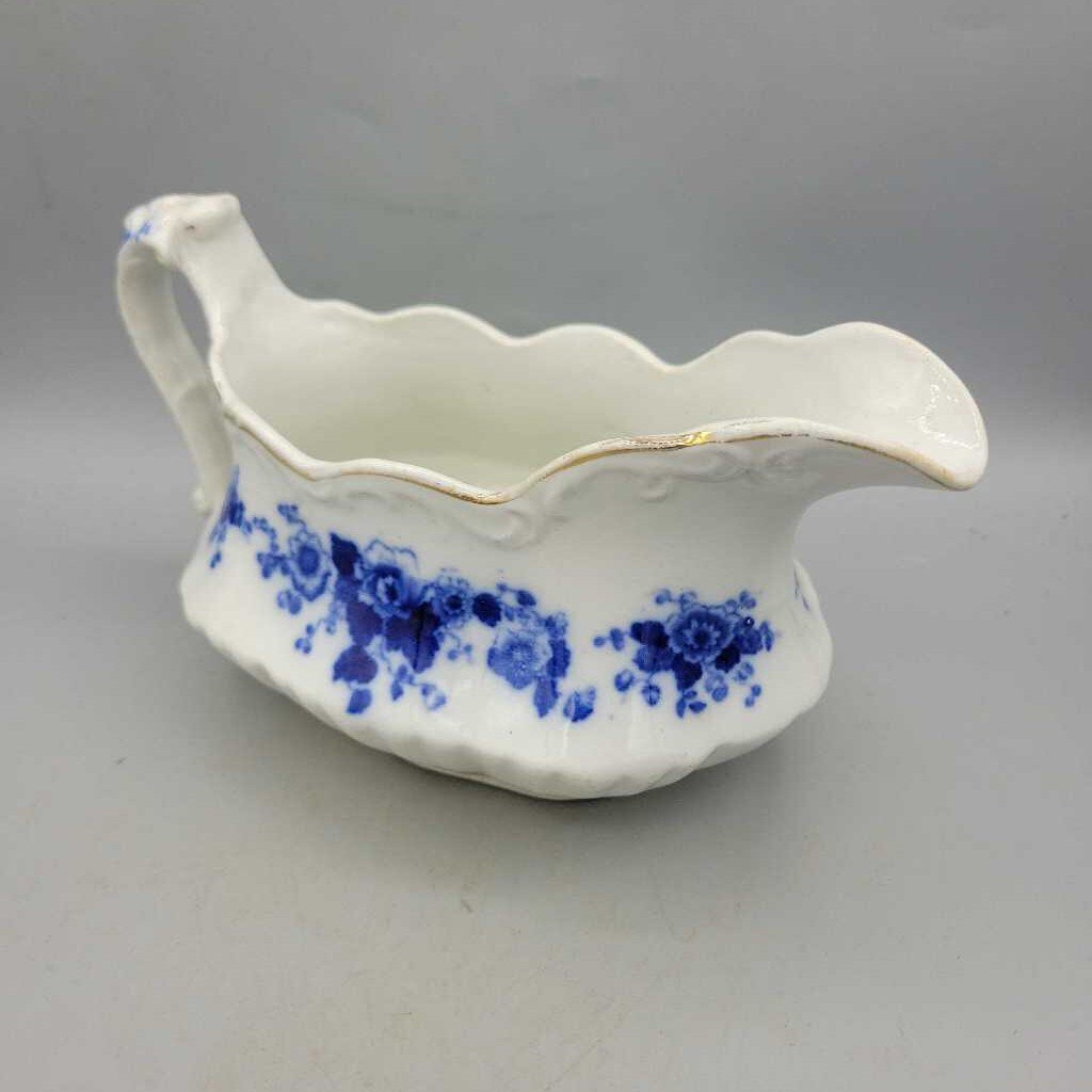Flow Blue Gravy Boat Japan (Tre)