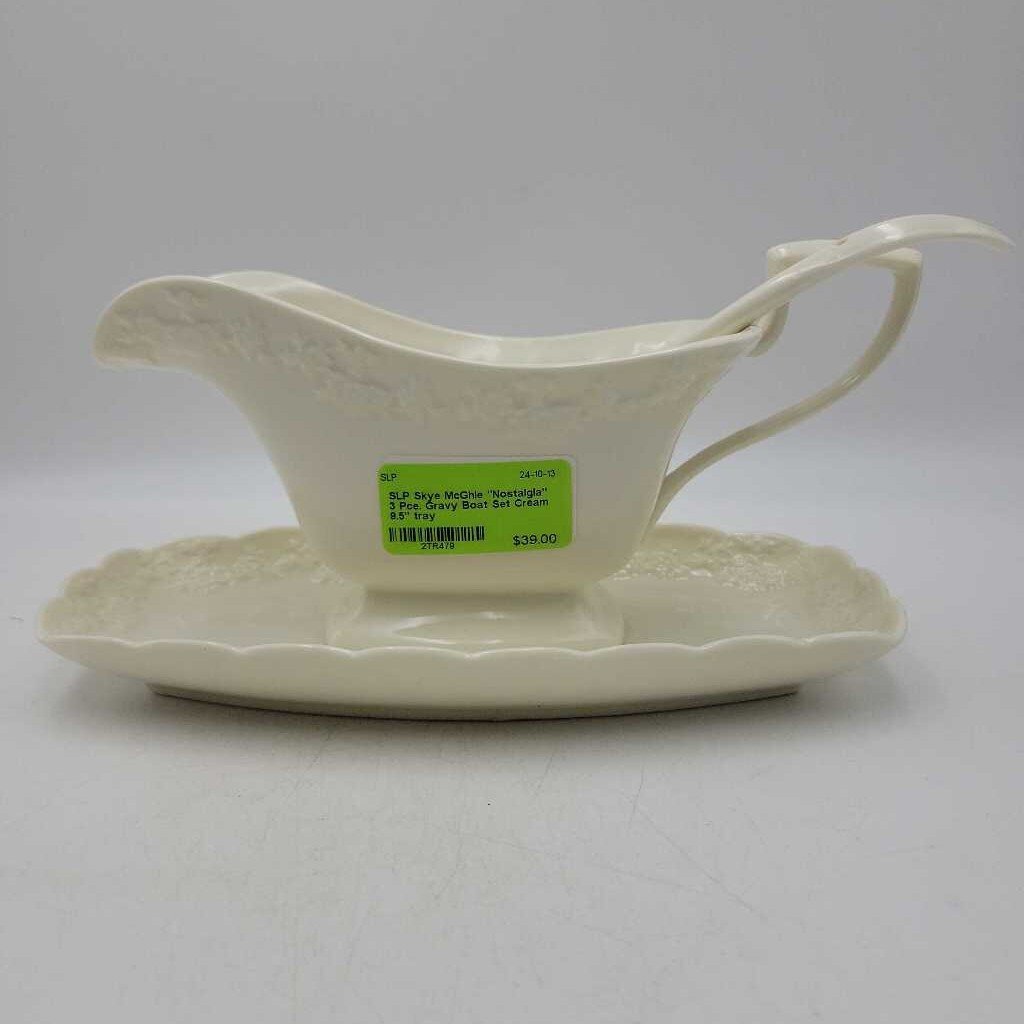 Skye McGhie "Nostalgia" 3 Pce. Gravy Boat Set