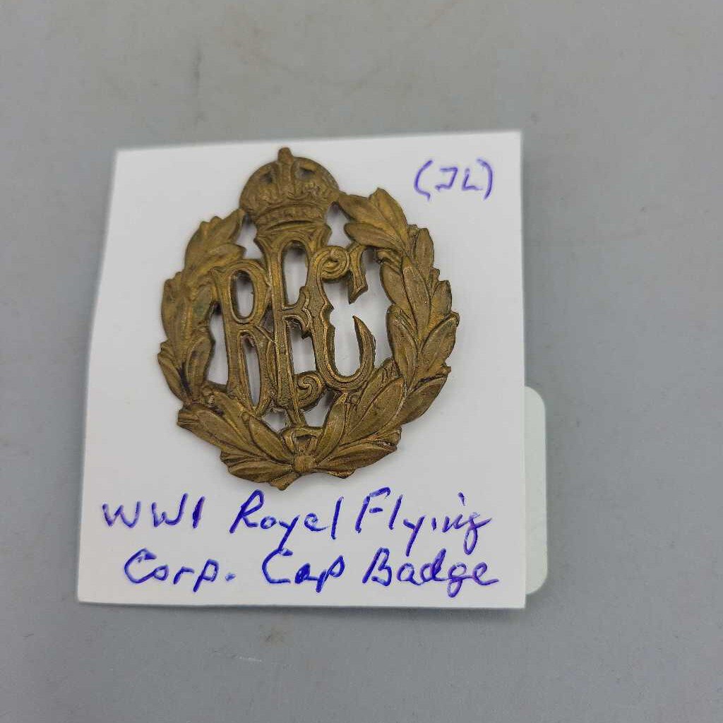 WW1 Royal Flying Corps Cap Badge (JL) war memorabilia