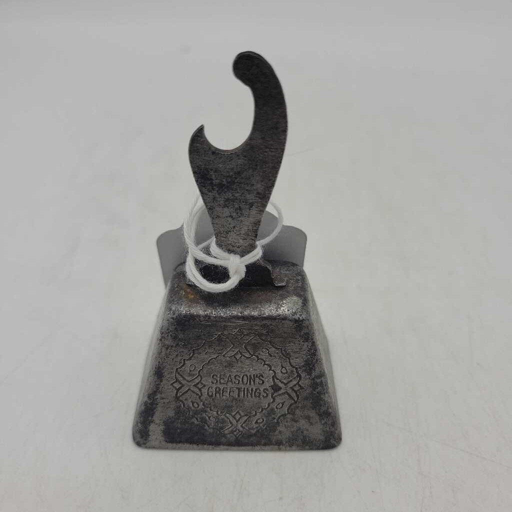 1930's Bottle opener / Bell "Seasons Greetings" #591 (MCC)