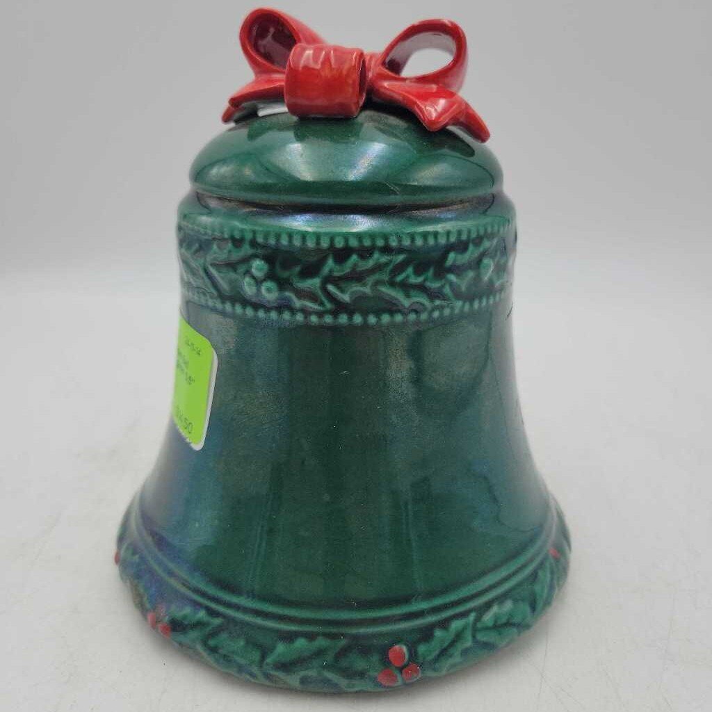 Green Christmas Bell Bank (0318) (MCOL)